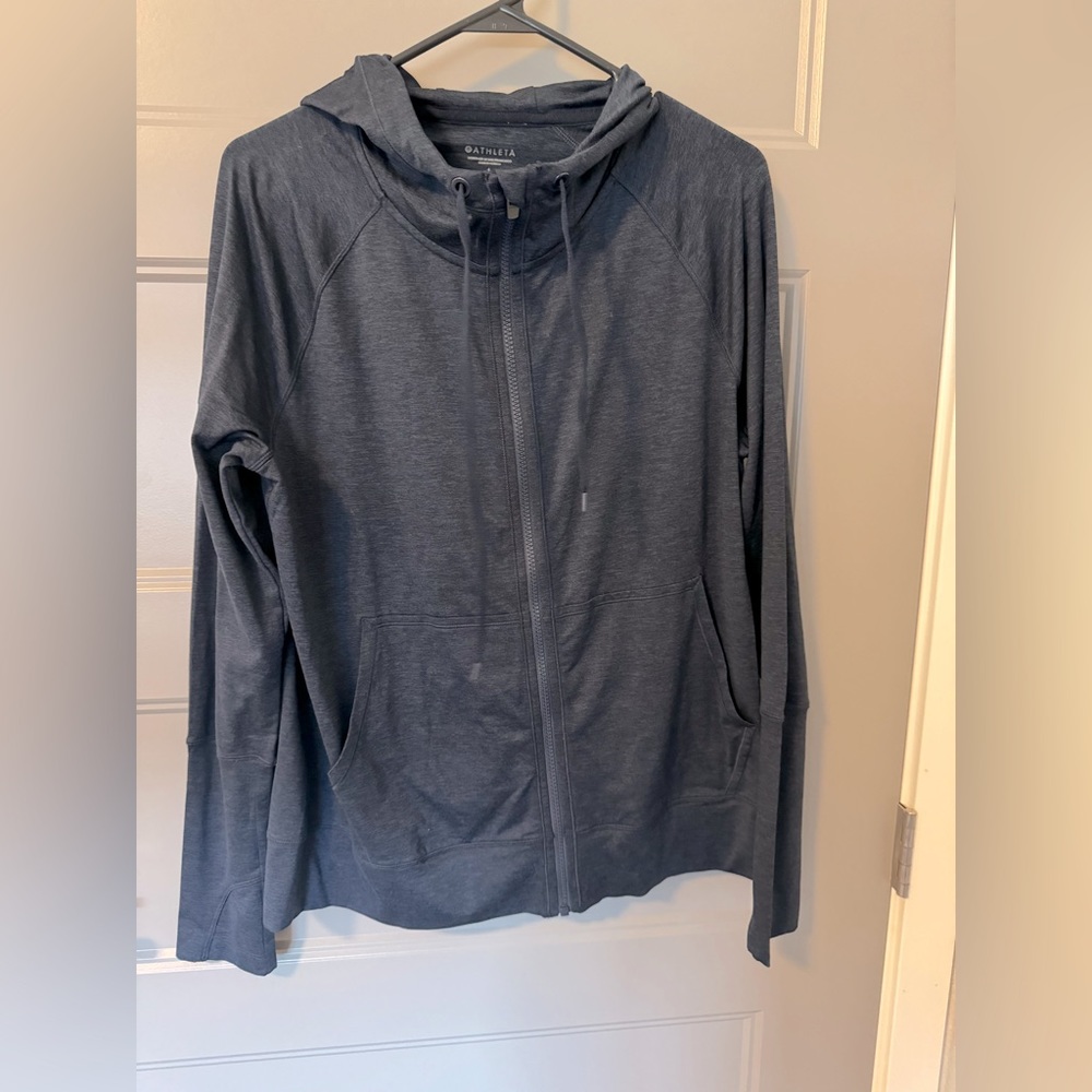 Athleta Uptempo Zip Hoodie size L